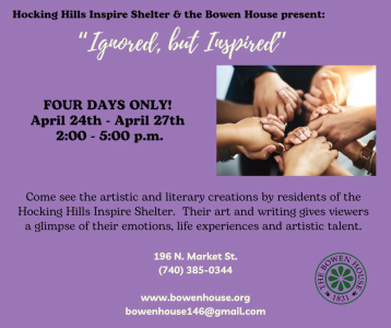 Hocking Hills Inspire Shelter's Ignored, but Inspired - The Bowen House - The Bowen House, 196 N. Market St., Logan, OH, 43138, United States