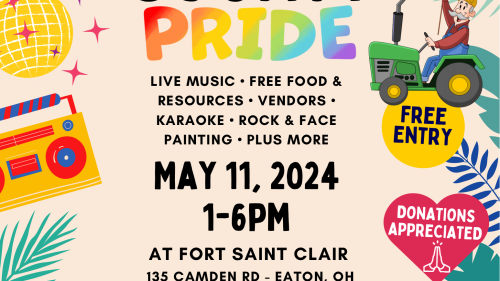 Preble Co. Pride Festival 2024 - Preble County Pride - Fort Saint Clair Park, 135 Camden Rd, Eaton, OH 45320, USA