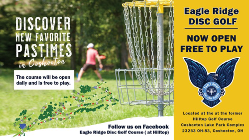 Eagle Ridge Disc Golf - Open Now - Free to play - Eagle Ridge Disc Golf Course - Coshocton Lake Park, 23253 OH-83, Coshocton, OH 43812, USA
