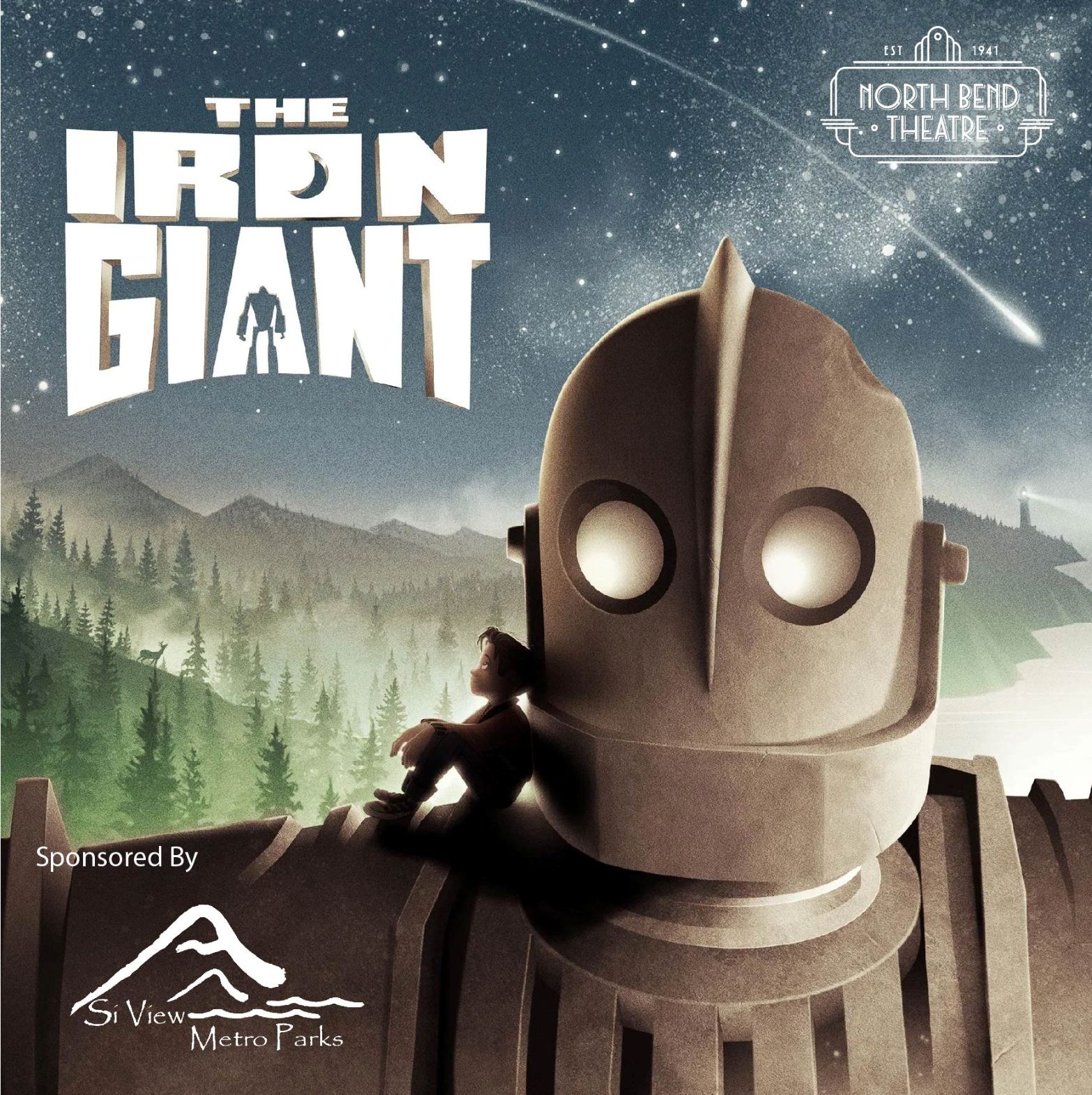 The Iron Giant - North Bend Theatre - 125 Bendigo Blvd N, North Bend, WA 98045, USA