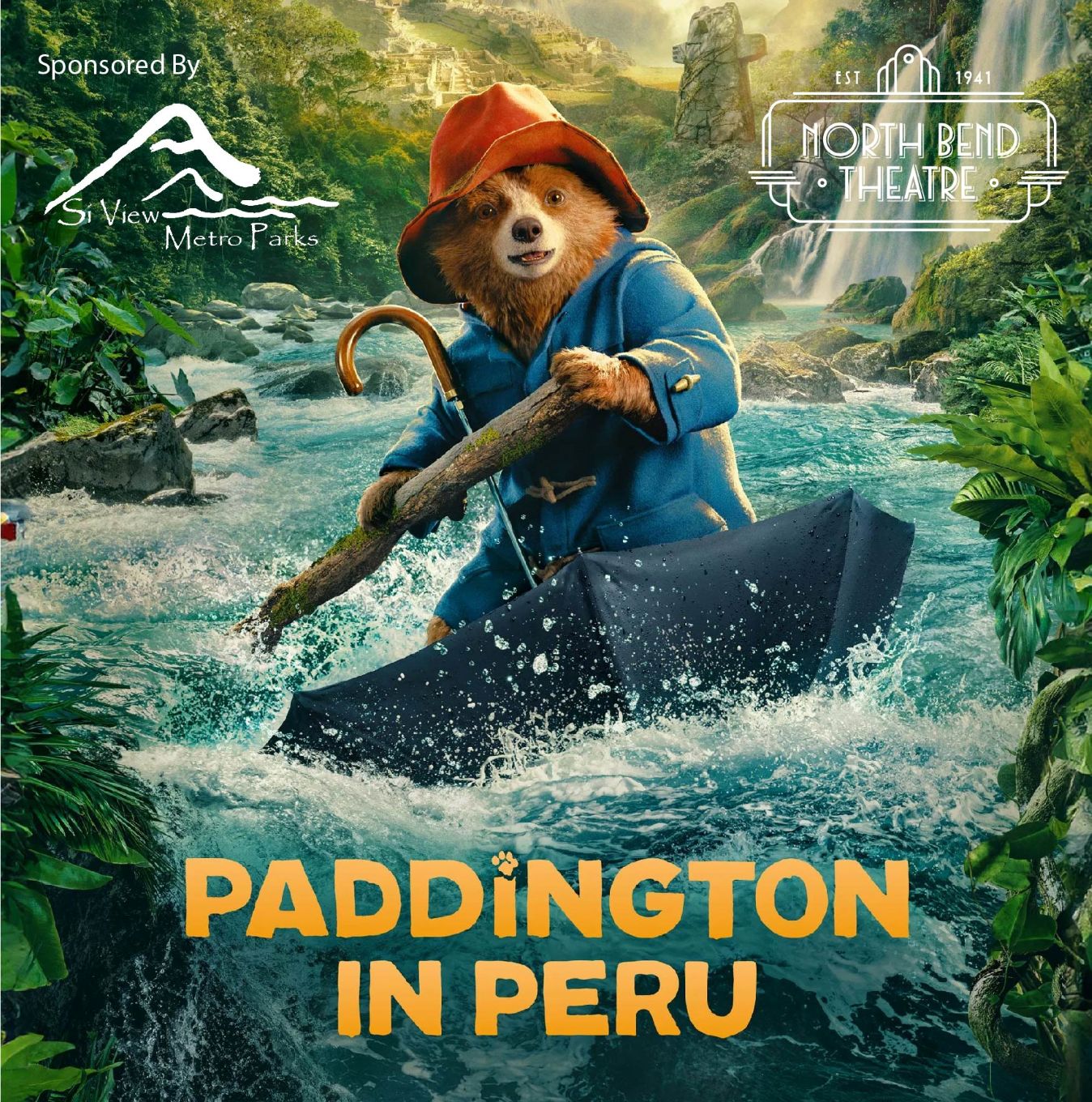 Paddington in Peru - North Bend Theatre - 125 Bendigo Blvd N, North Bend, WA 98045, USA
