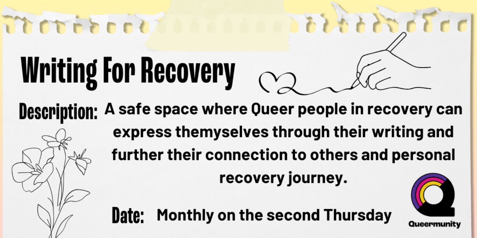 Writing for Recovery - Queermunity MN - 3036 Hennepin Ave, Minneapolis, MN 55408, USA