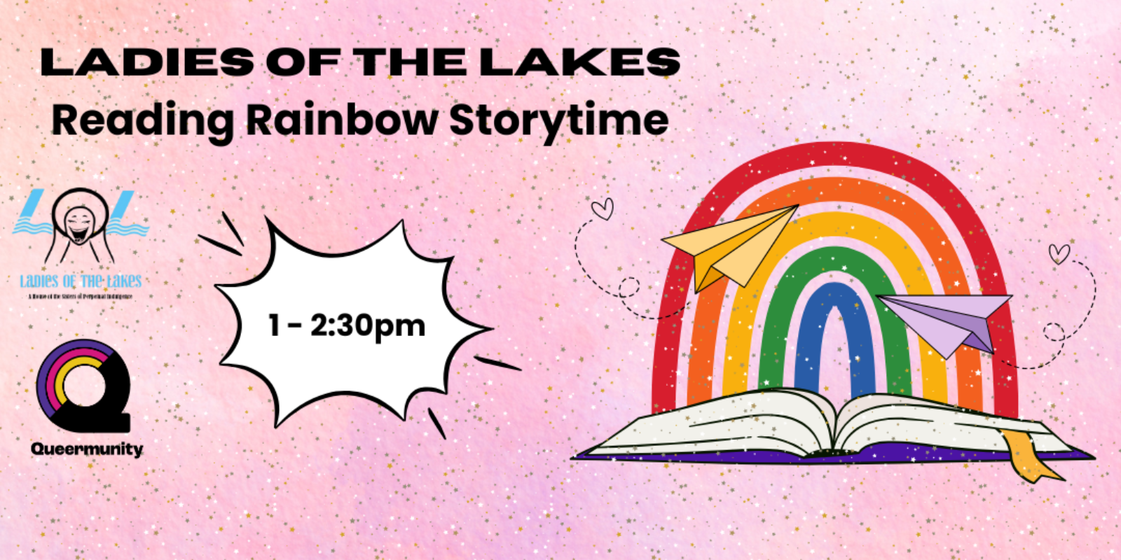 Ladies of the Lakes Reading Rainbow Storytime - Queermunity MN - 3036 Hennepin Ave, Minneapolis, MN 55408, USA