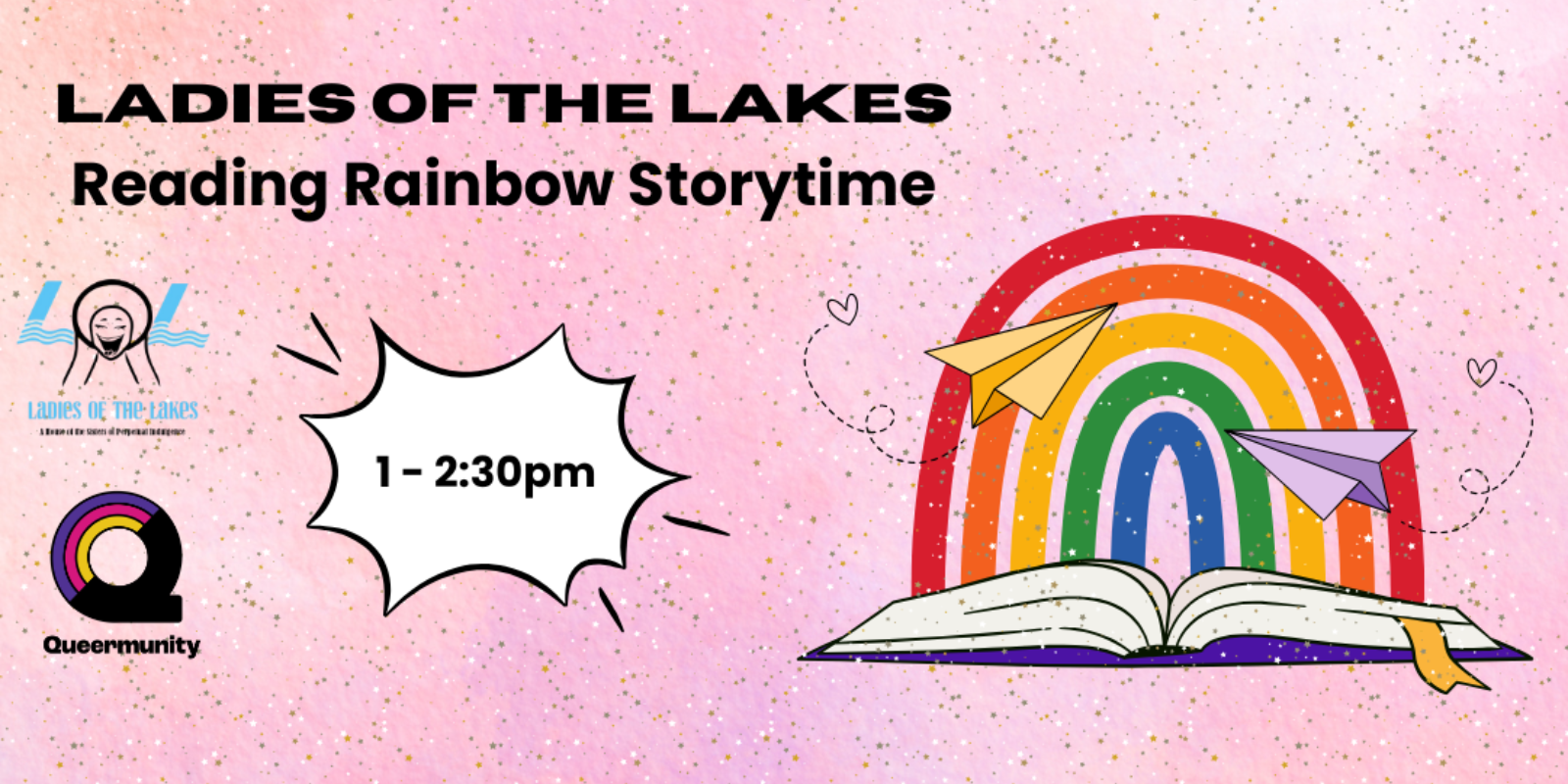 Ladies of the Lakes Reading Rainbow Storytime - Queermunity MN - 3036 Hennepin Ave, Minneapolis, MN 55408, USA