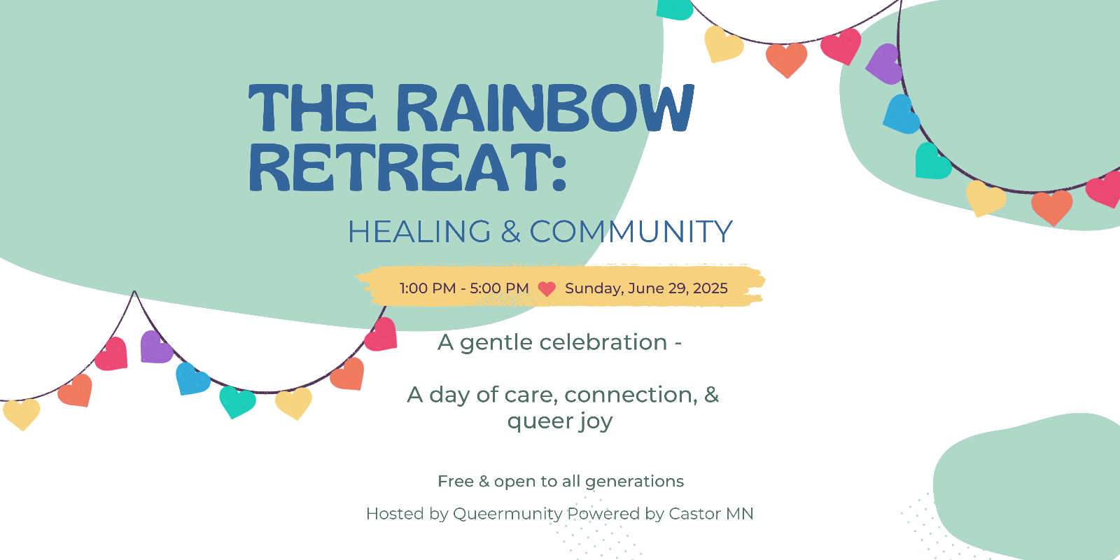 The Rainbow Retreat: Healing & Community - Queermunity MN - 3036 Hennepin Ave, Minneapolis, MN 55408, USA